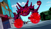 Ultimate Gravattack is using his powers
