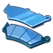 Pastiglie freno Asset