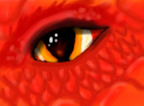 Image - SkyWing eye.jpg - Wings of Fire Wiki