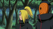 Equipo de Tobi y Deidara
