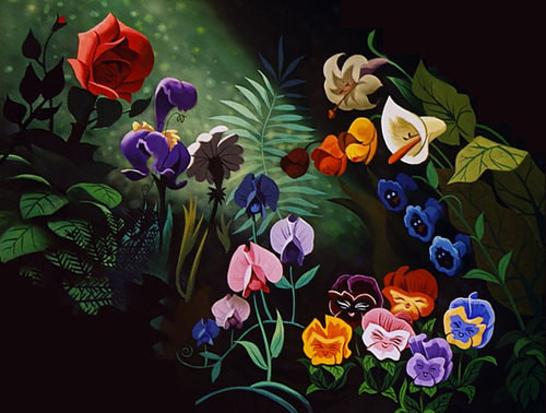 Image Flowers From Alice In Wonderland Disney 30758068 500 378