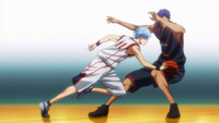 Aomine stops Vanishing Drive