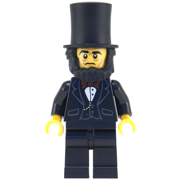 abraham lincoln lego figure