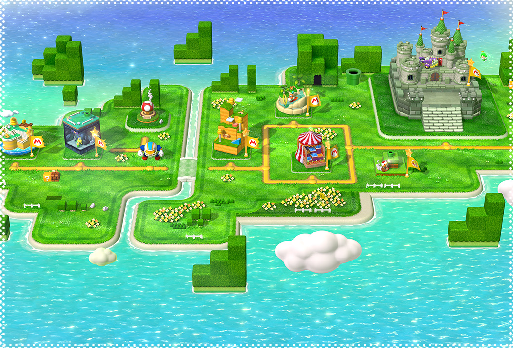 new super mario bros world 5 map