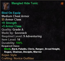 Mangled Hide Tunic