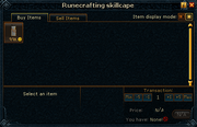 Runecrafting skillcape stock