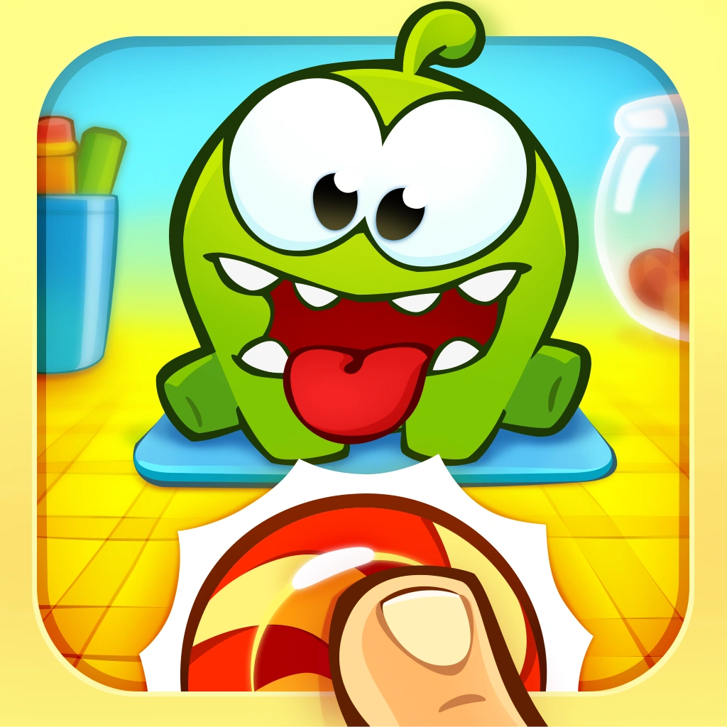 Om Nom Candy Flick Cut the Rope Wiki