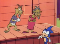 Goat couple