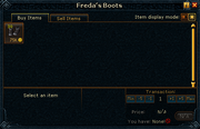 Freda's Boots stock