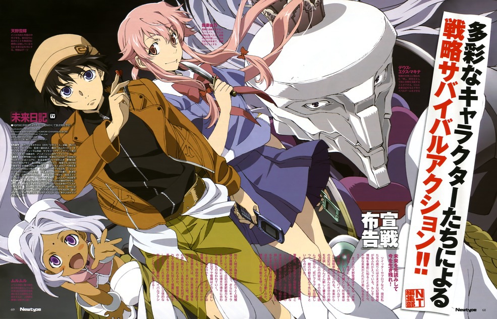 Mirai Nikki, By Animes Basic