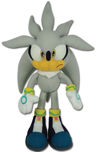 silver the hedgehog plush