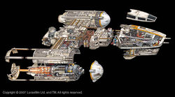 Y-Wing Cutaway