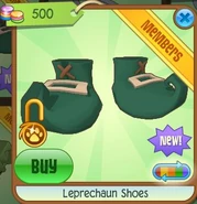 Leprechaun Shoes (Emerald-Green, Coloration Variation 1)