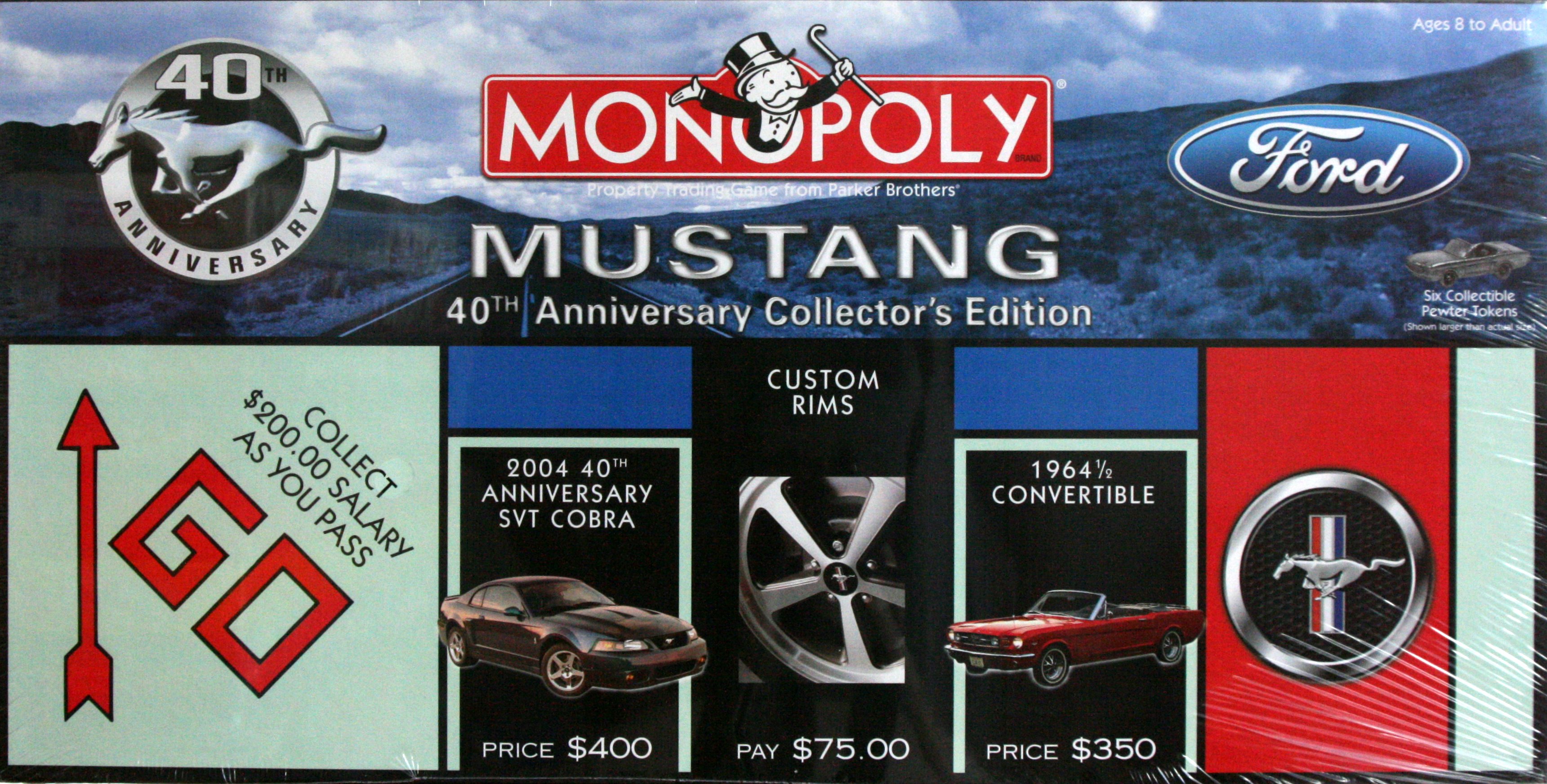 Ford mustang monopoly game #10