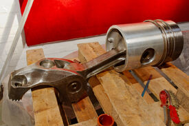 Conrod and piston