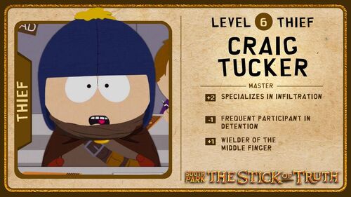 Px Craig Character Card