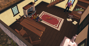 Destroying Unferth's furniture