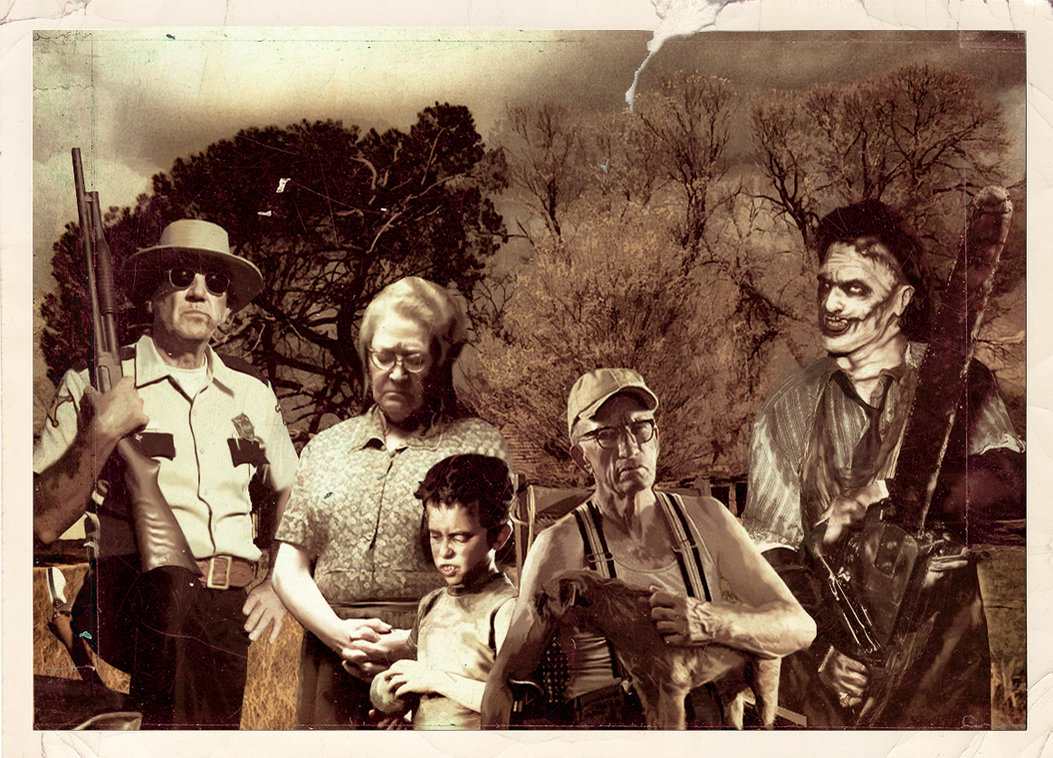 Afbeeldingsresultaat voor texas chainsaw massacre hewitt family