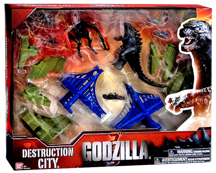 godzilla destruction city toy