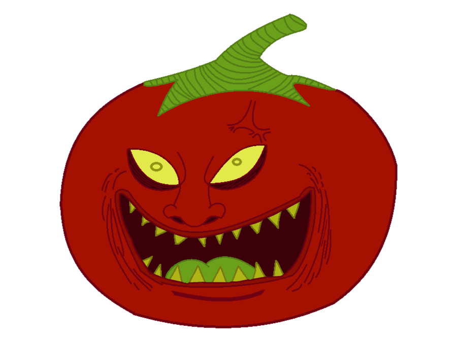 Image - Evil tomato by jv9ufxcy on DeviantArt.png - Radioactive Uber Wiki