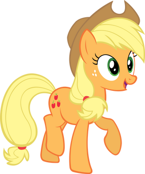 FANMADE Applejack vector by Qsteel