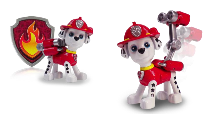 paw patrol talking marshall