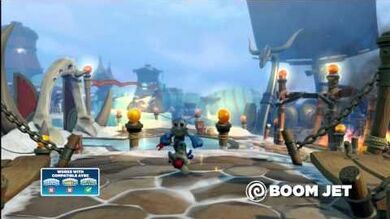 Skylanders Swap Force - Boom Jet Gameplay Vignette (Bombs Away)