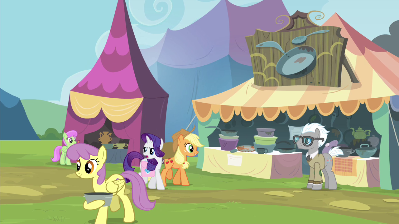  - AJ_and_Rarity_approaching_Bill_Neigh's_stall_S4E22