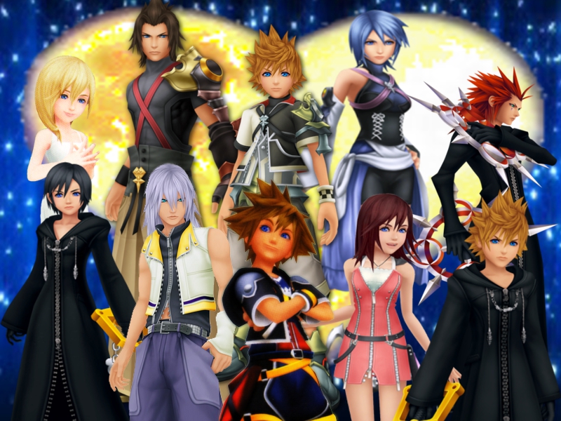 Image The Main Character S Of Kingdom Hearts By Multishadowyoshi