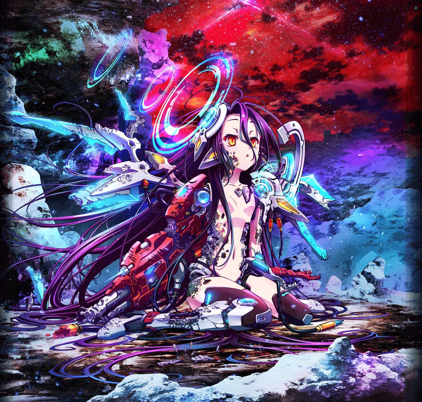 No Game No Life Zero - Noble Sacrifice - I drink and watch anime