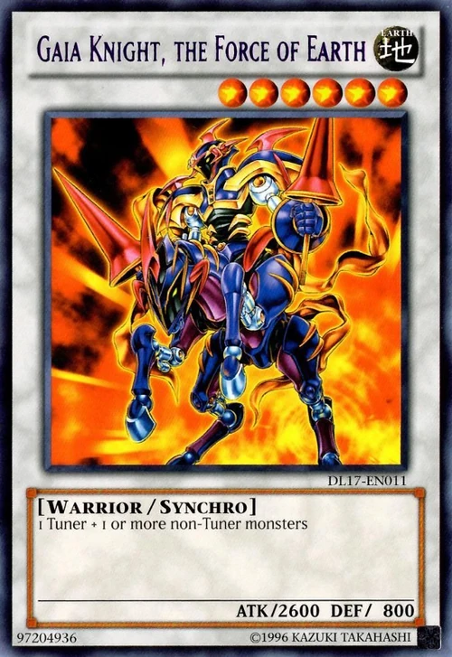 Card TipsGaia Knight, the Force of Earth YuGiOh! Wikia