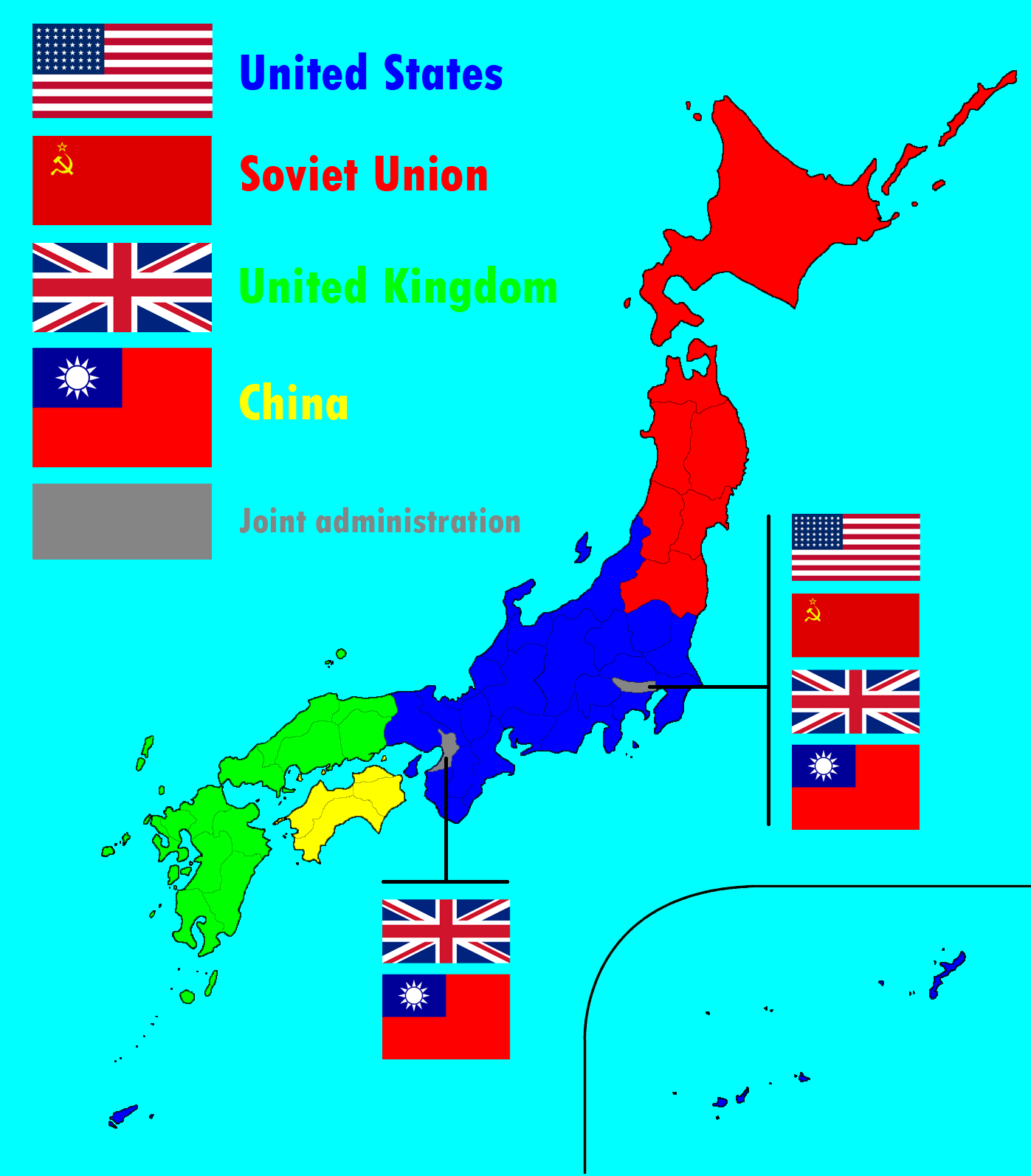 Divided Japan - Alternative History