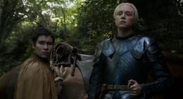 Brienne y Podrick HBO