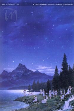 Ted Nasmith - At Lake Cuiviénen