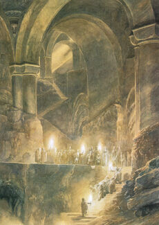 Alan Lee - Burial of Thorin Oakenshield