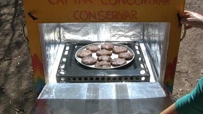 Como Construir un Horno Solar!