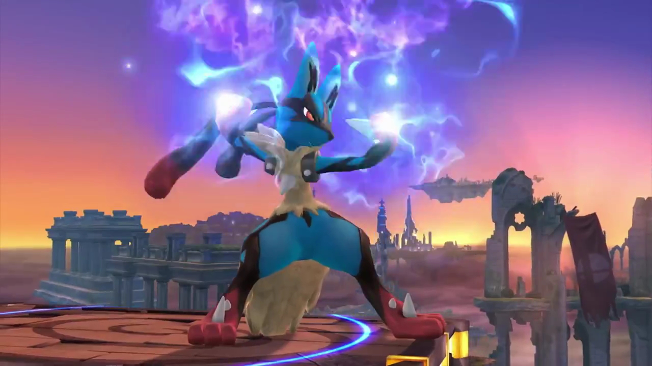 Mega Evolution Lucario Smashpedia The Super Smash Bros Wiki