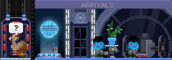 Ithorian at Arrivals