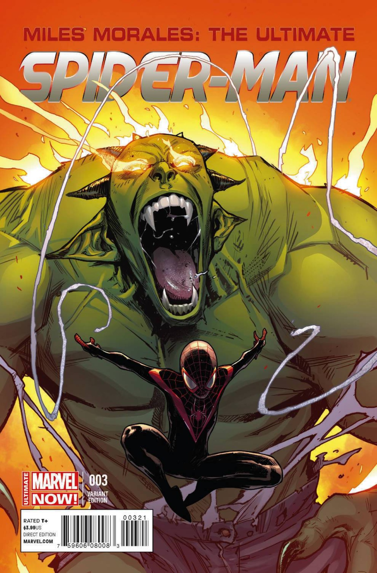 Miles Morales Ultimate Spider Man Vol 1 3 Marvel Comics Database