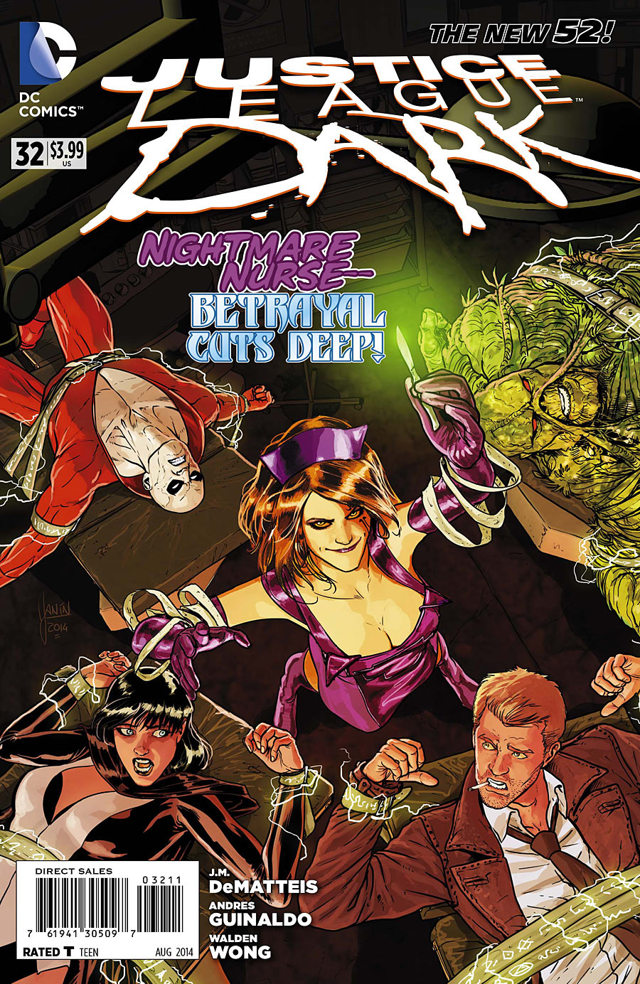 Justice League Dark #1 (Nov 2011) High Grade New 52 1st Print Justice League Dark #1 (Nov 2011) High Grade New 52 1st Print
