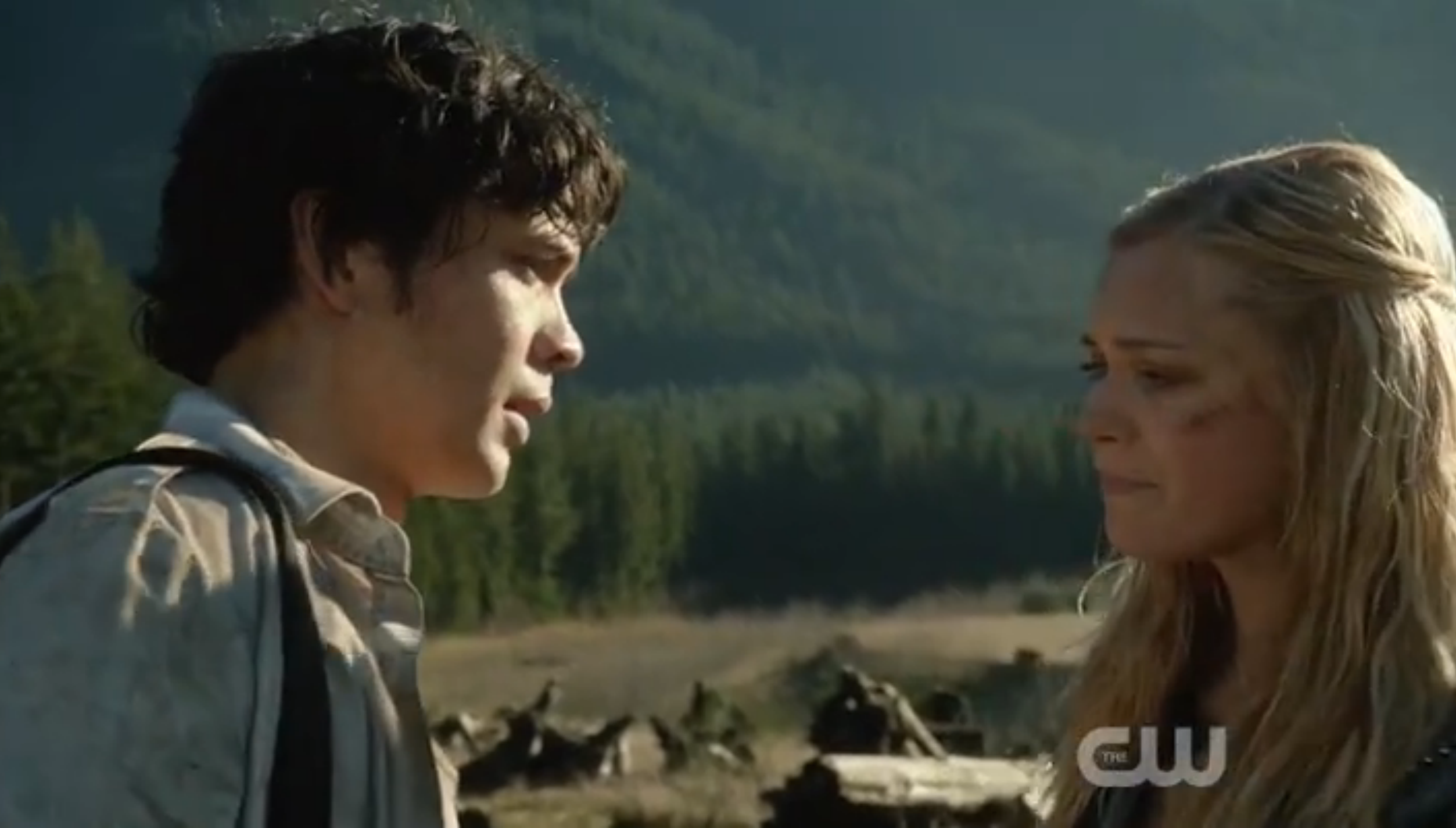 Image - Bellamy And Clarke.png - The 100 Wiki - Wikia