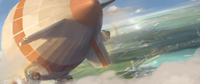 Piltover zeppelin race