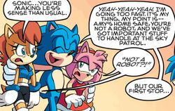 Sonic Explains to Sally and Amy