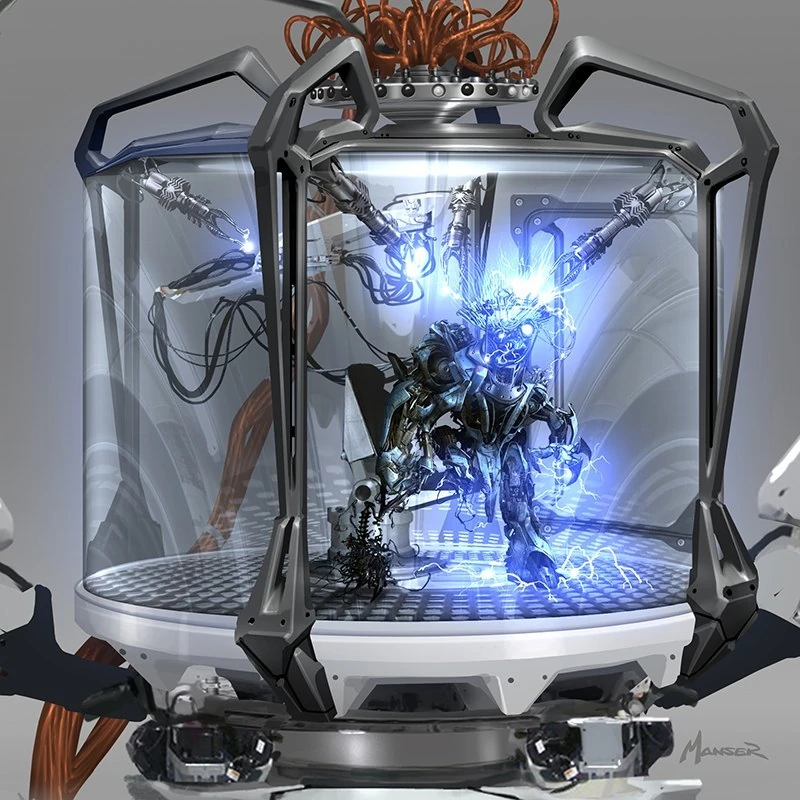 Image BrainAoEConceptArt2.jpg Teletraan I the Transformers Wiki Age of Extinction