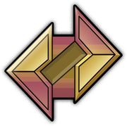 Stone badge
