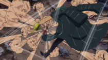 Luffy Defeats Crocodile With Gomu Gomu no Storm
