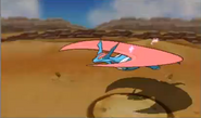 Mega-Salamance en combate