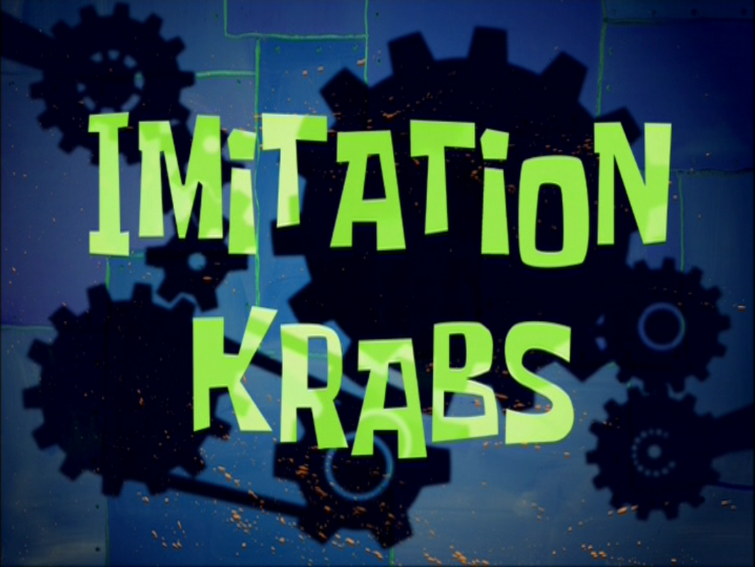 Imitation Krabs - Encyclopedia SpongeBobia - The SpongeBob SquarePants Wiki