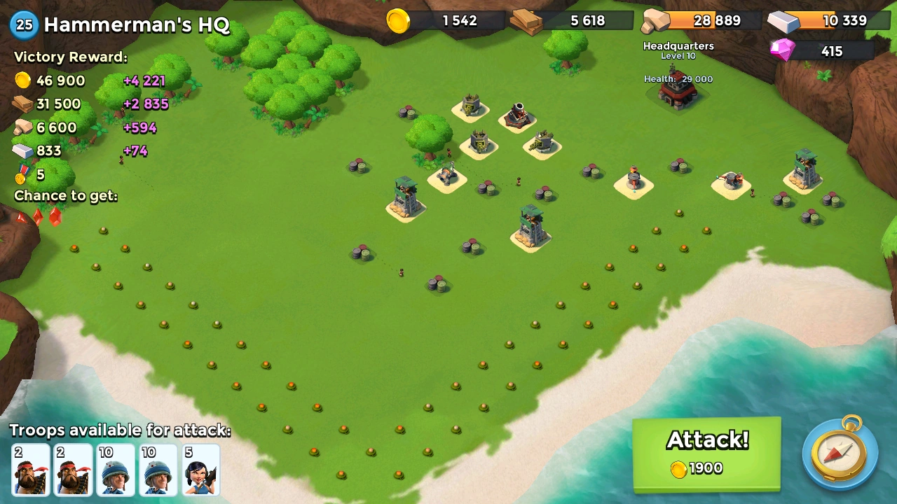 Lt. Hammerman Boom Beach Wiki