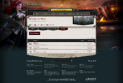 Clan forum tab